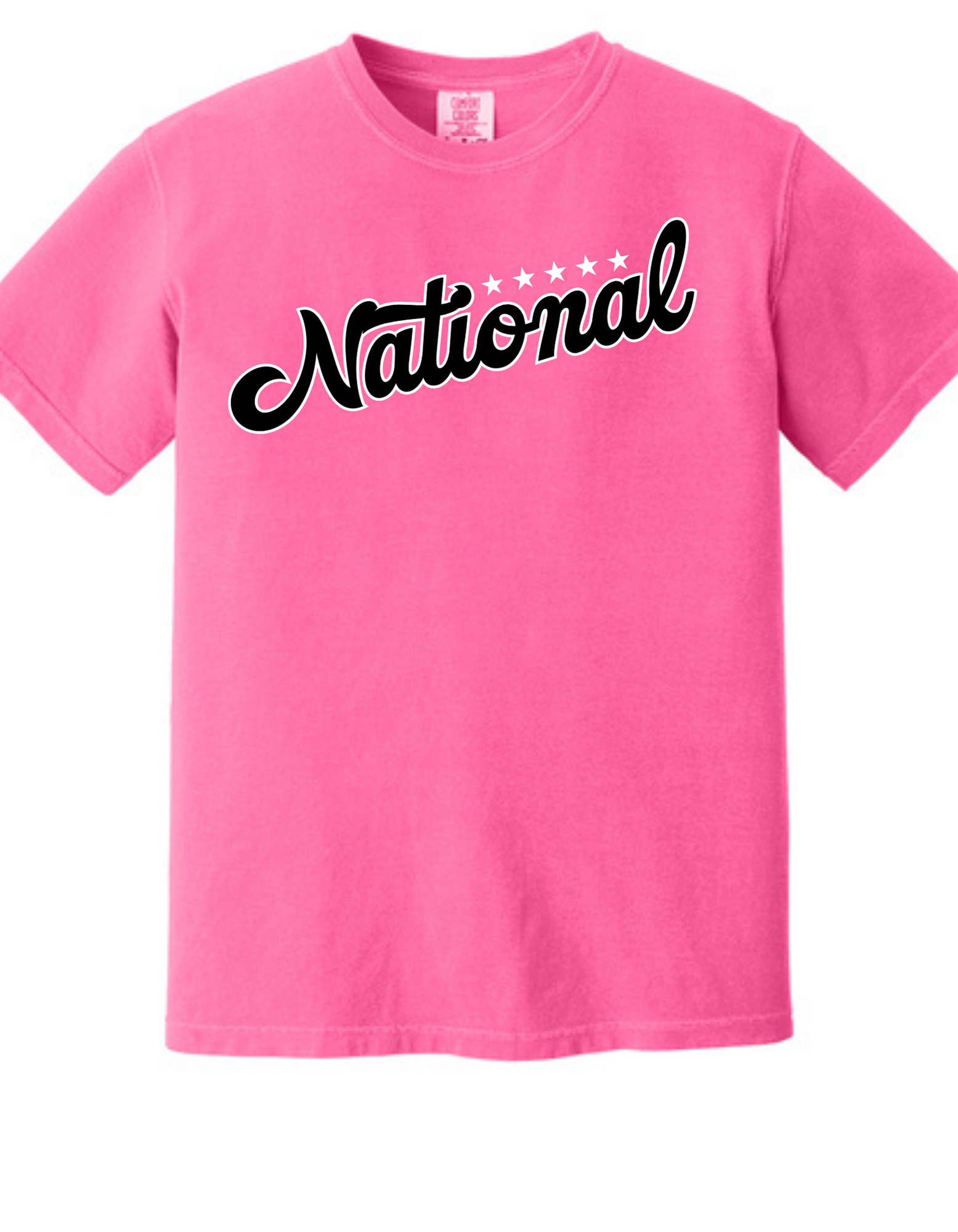 Adult Pink National- Comfort Colors