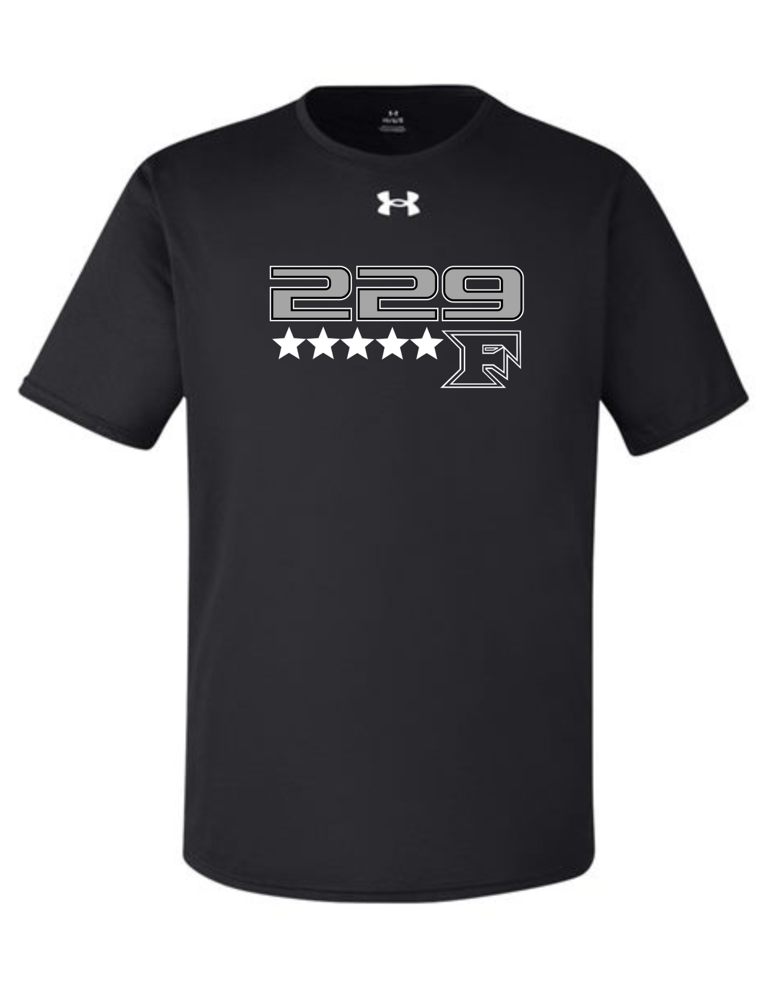 UA Youth Tee- Black