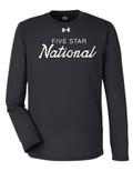 UA Youth Tee- Black Long Sleeve