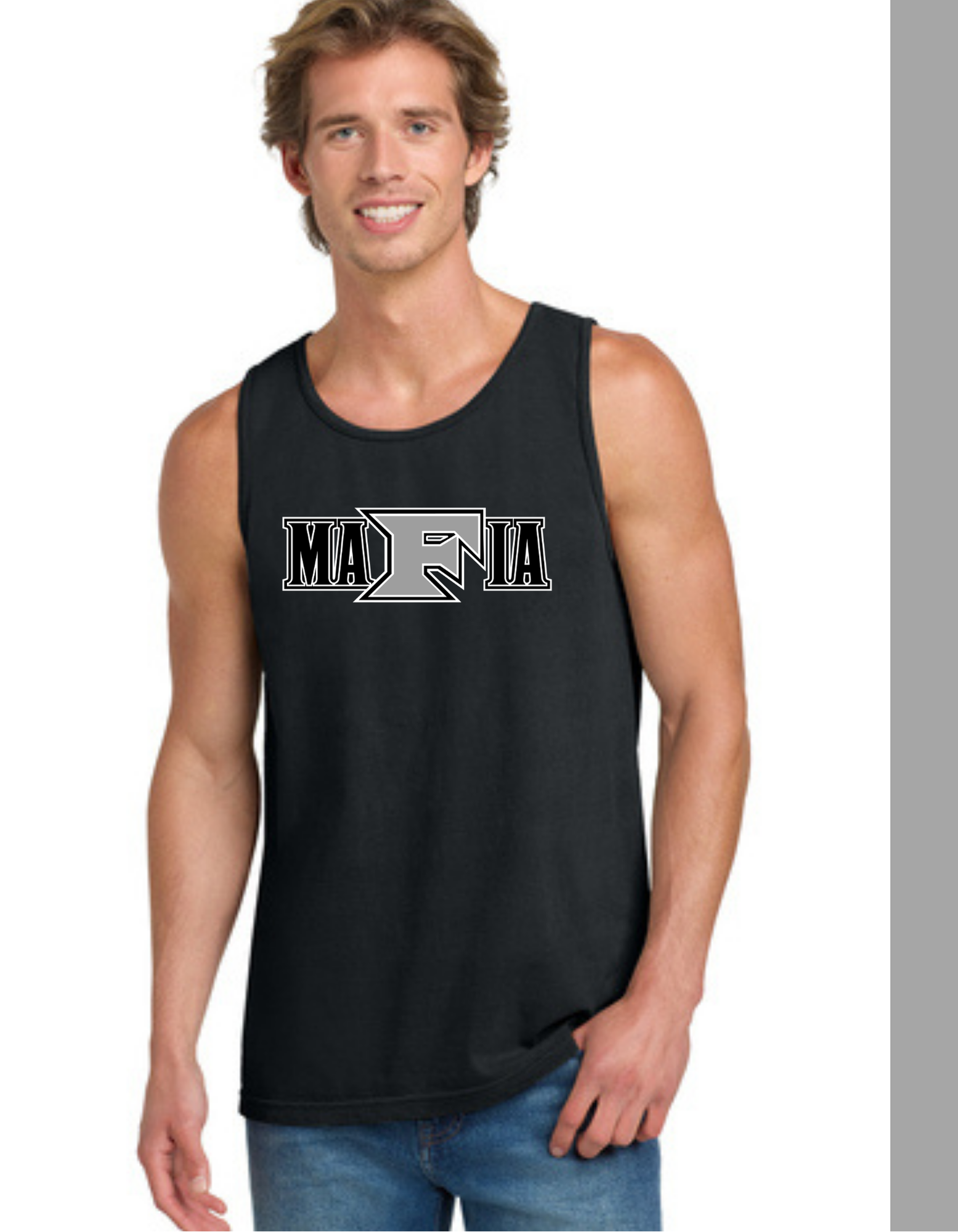 Comfort Colors Black Tank Top