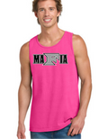 Adult Pink Five Star- Comfort Tank