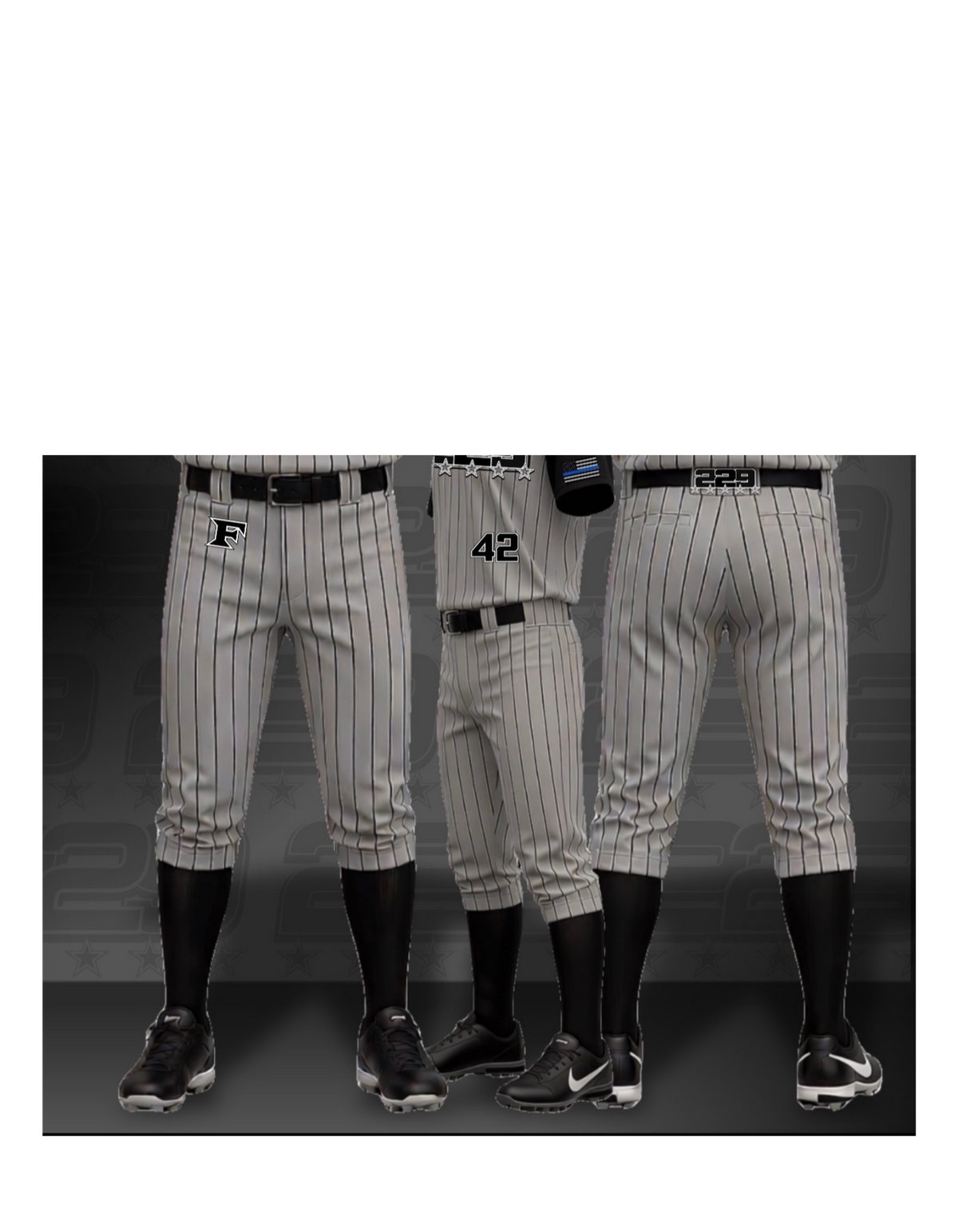 Grey Uniform Pants