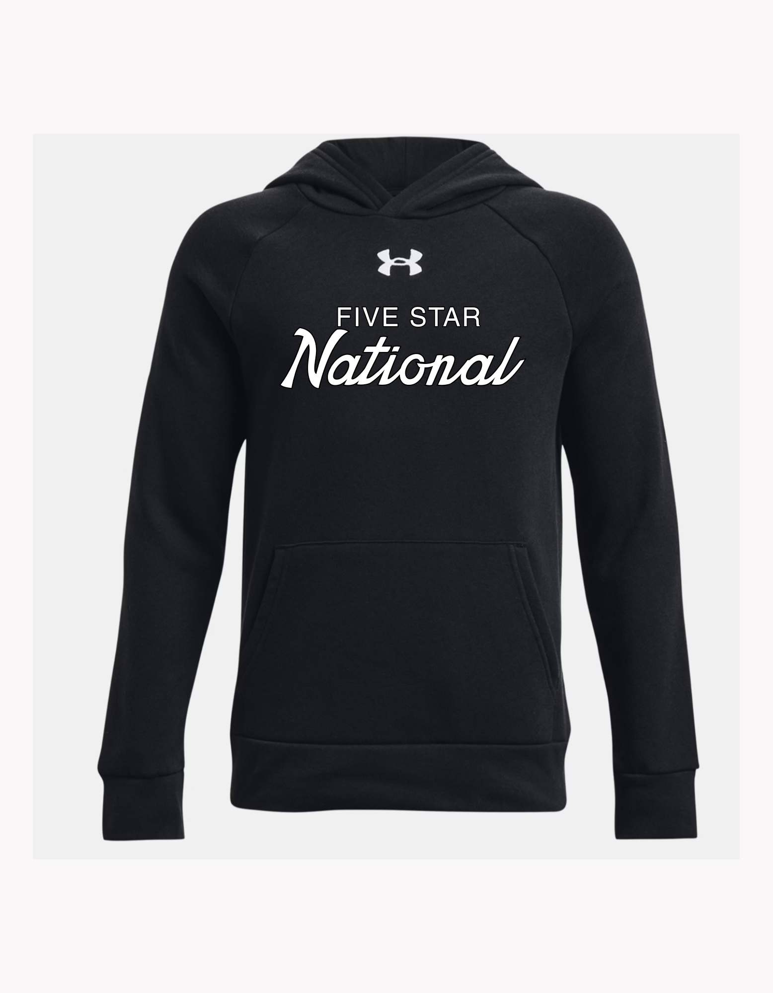 UA Youth Hoodie in Black