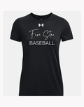UA Women's Team Tech Tee- Black