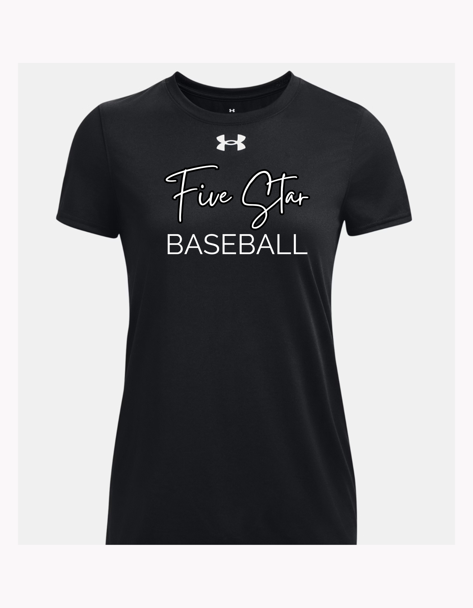 UA Women's Team Tech Tee- Black