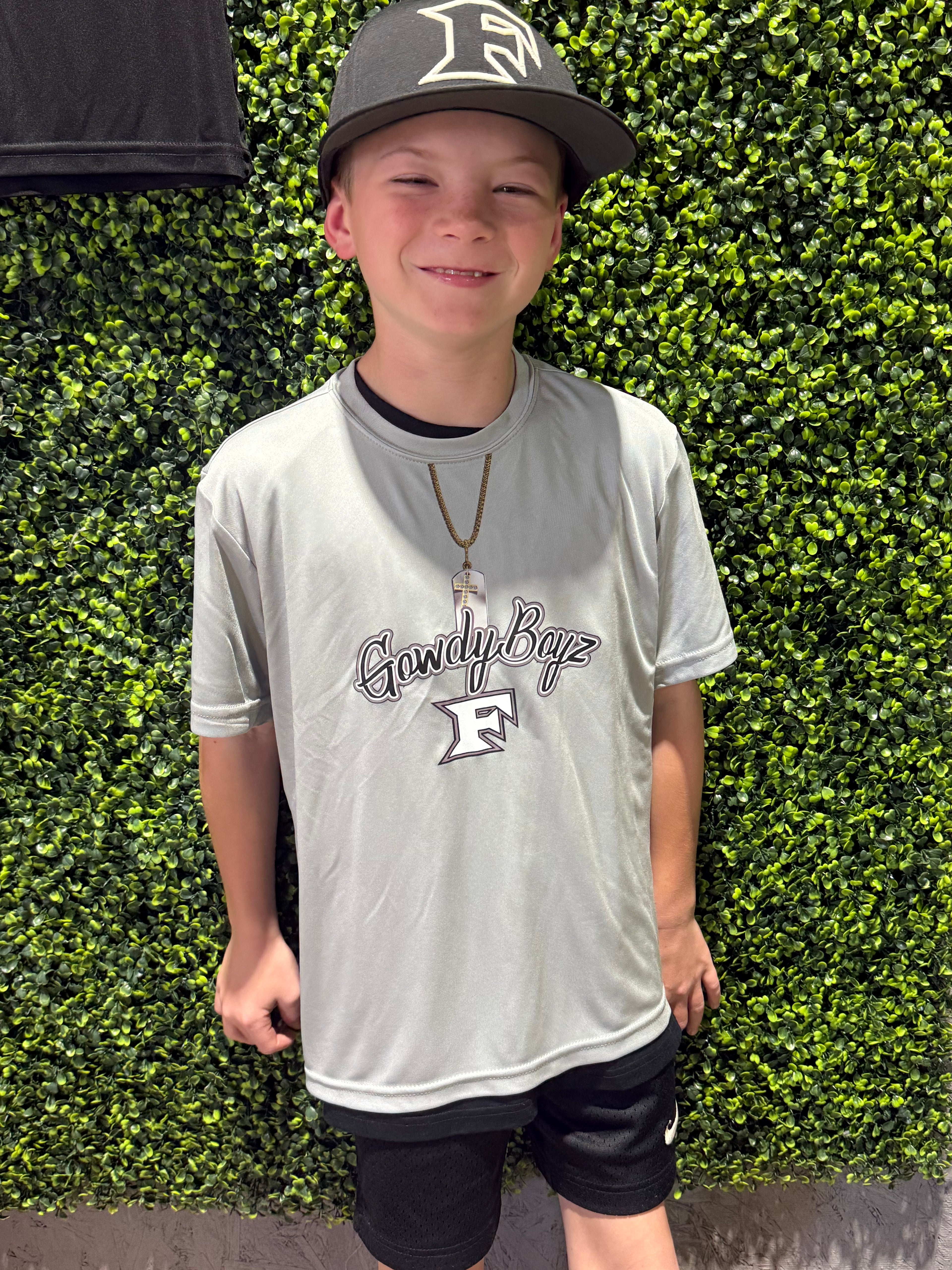 Youth Gowdy Boys Tee with Chain