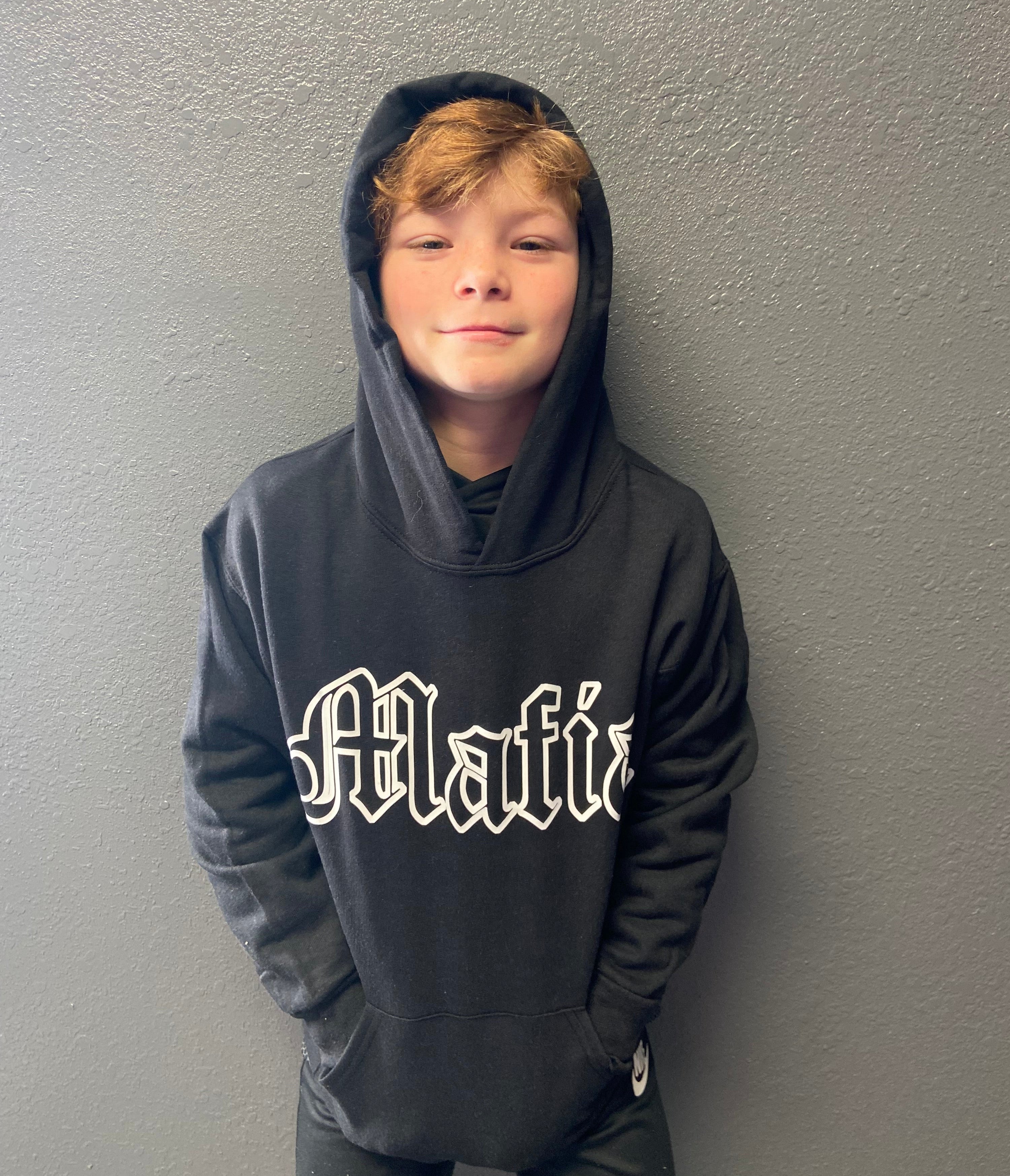 Jerzees Cotton  Hoodie ADULT MAFIA