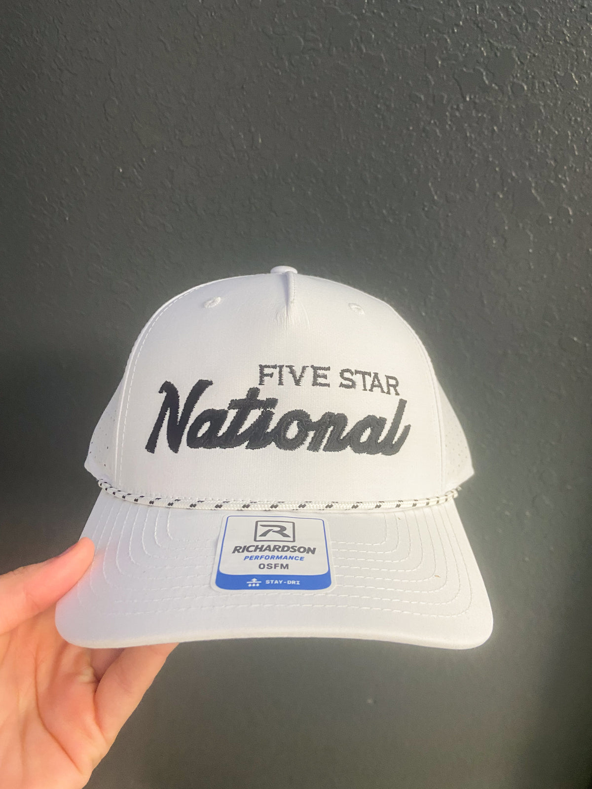 Richardson Rope Hat- FiveStar National