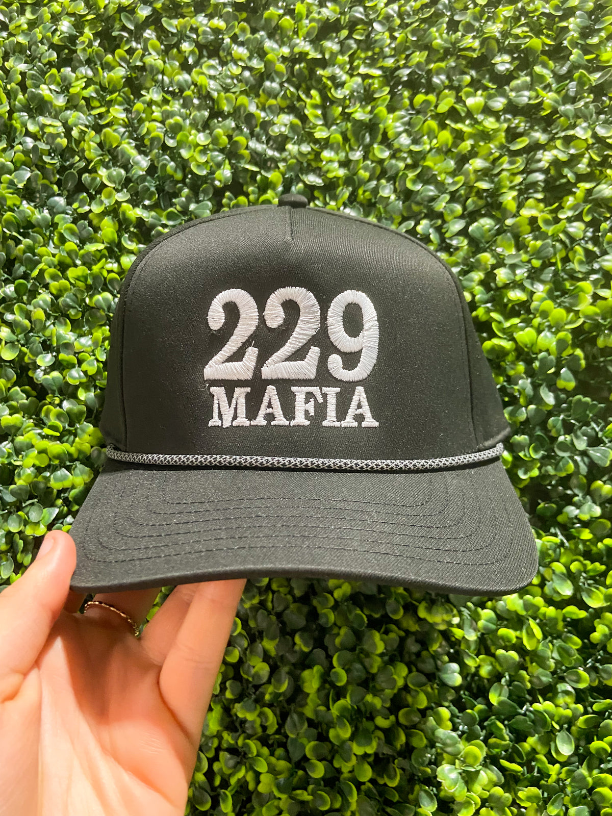 Black 229 mafia Hat